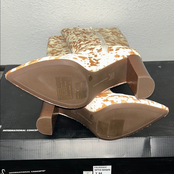 INC Palminahc Animal Print Knee-High Boots - Picture 5 of 5